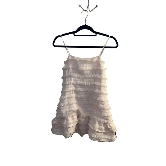 Princess Polly Light Pink Ruffled Tiered Sundress - Picture 2 of 5